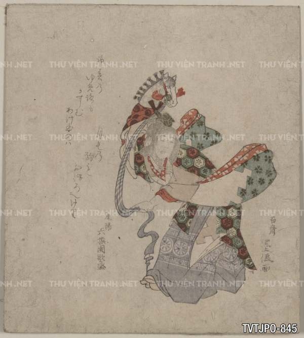 Ancient Japanese woodblock prints- Tranh khắc gỗ cổ Nhật Bản