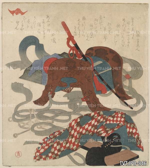 Ancient Japanese woodblock prints- Tranh khắc gỗ cổ Nhật Bản