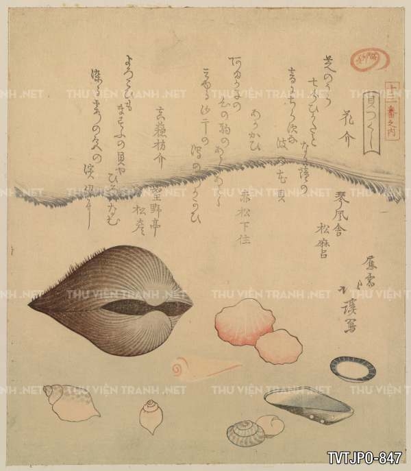 Ancient Japanese woodblock prints- Tranh khắc gỗ cổ Nhật Bản