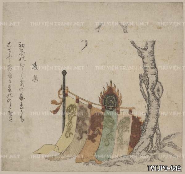 Ancient Japanese woodblock prints- Tranh khắc gỗ cổ Nhật Bản