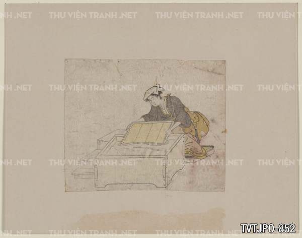 Ancient Japanese woodblock prints- Tranh khắc gỗ cổ Nhật Bản