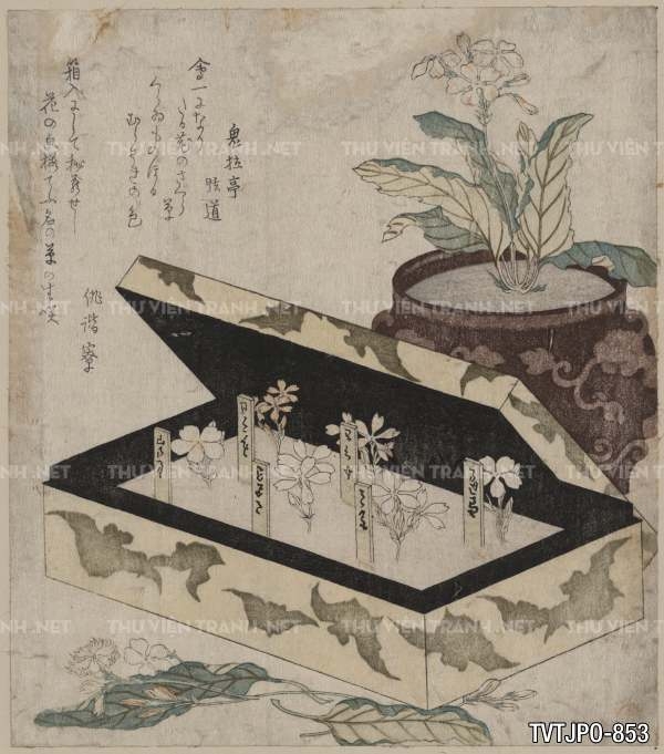 Ancient Japanese woodblock prints- Tranh khắc gỗ cổ Nhật Bản