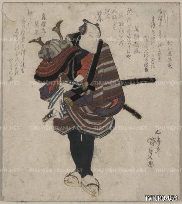 Ancient Japanese woodblock prints- Tranh khắc gỗ cổ Nhật Bản