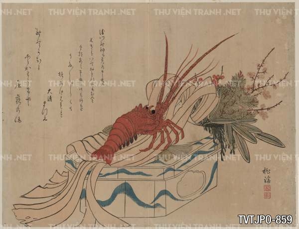 Ancient Japanese woodblock prints- Tranh khắc gỗ cổ Nhật Bản