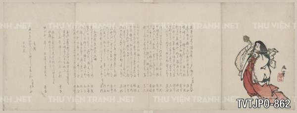 Ancient Japanese woodblock prints- Tranh khắc gỗ cổ Nhật Bản
