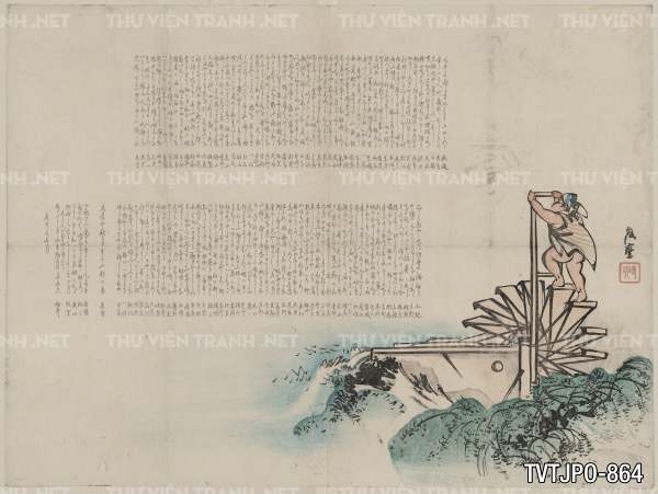 Ancient Japanese woodblock prints- Tranh khắc gỗ cổ Nhật Bản