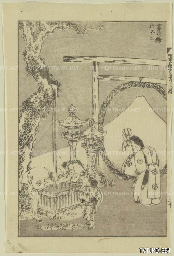 Ancient Japanese woodblock prints- Tranh khắc gỗ cổ Nhật Bản