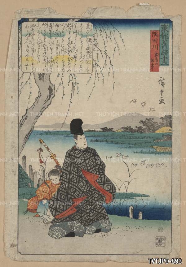 Ancient Japanese woodblock prints- Tranh khắc gỗ cổ Nhật Bản