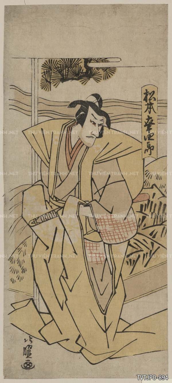 Ancient Japanese woodblock prints- Tranh khắc gỗ cổ Nhật Bản
