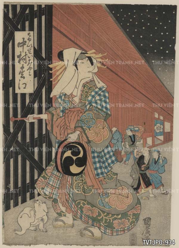 Ancient Japanese woodblock prints- Tranh cổ Nhật Bản xưa