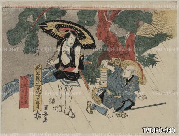 Ancient Japanese woodblock prints- Tranh cổ Nhật Bản xưa