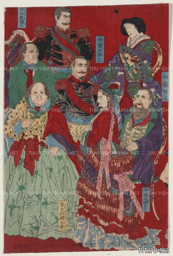 Tranh cổ Nhật Bàn- Ancient Japanese