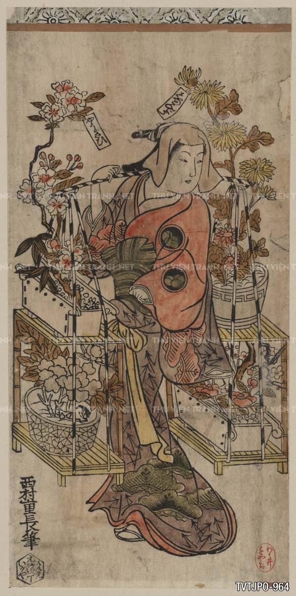 Tranh cổ Nhật Bàn- Ancient Japanese