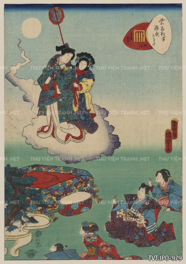 Tranh cổ Nhật Bàn- Ancient Japanese