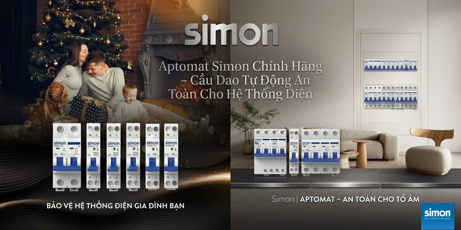 Aptomat Simon – Cầu Dao Tự Động Bảo Vệ Hệ Thống Điện Hiện Đại