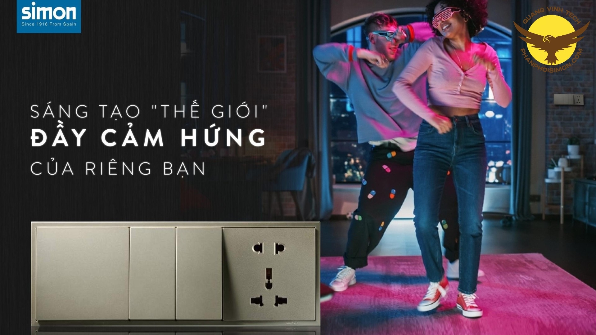 Công tắc - ổ cắm simon series i7