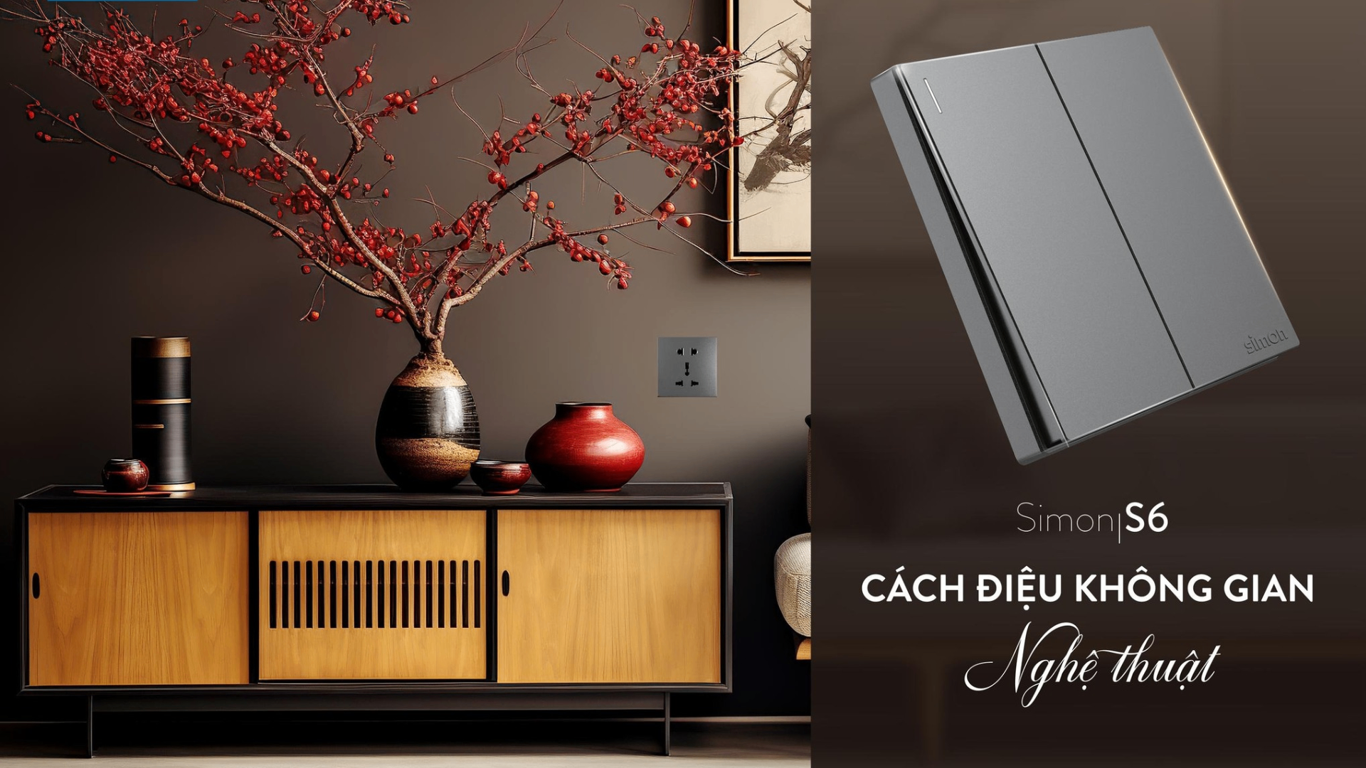 Simon S6 – Công Tắc Ổ Cắm Cao Cấp Cho Nhà hiện Đại Chuẩn Châu Âu