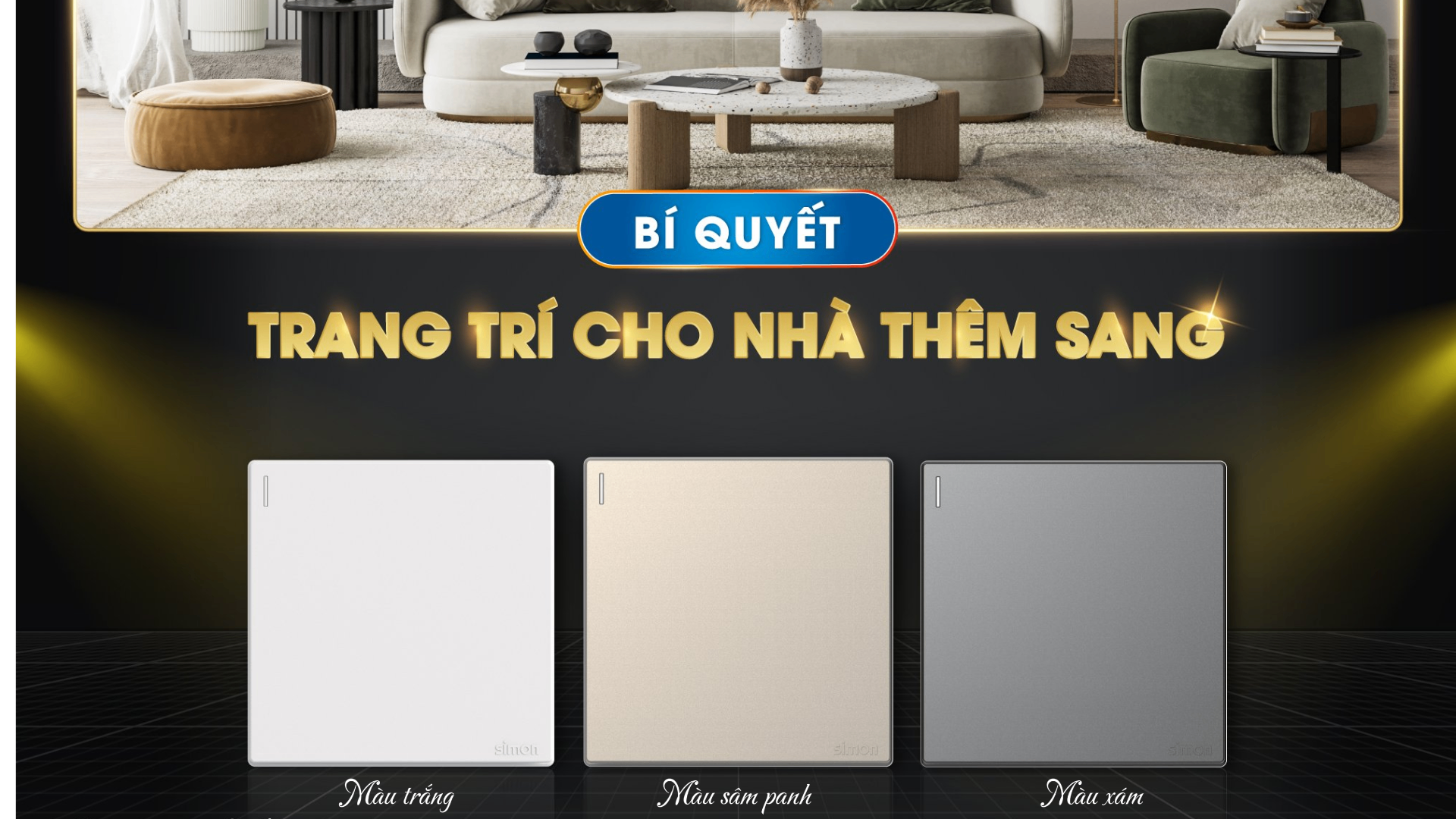 Thiết bị điện Simon series S6