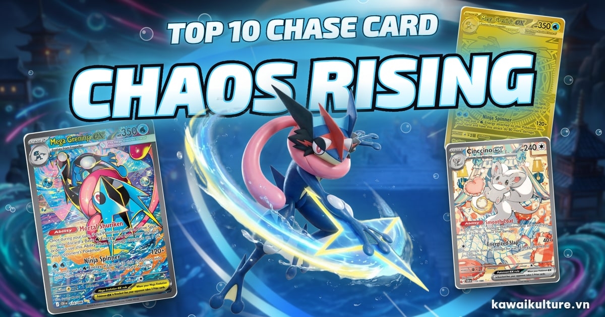 Top 10 chase card Chaos Rising