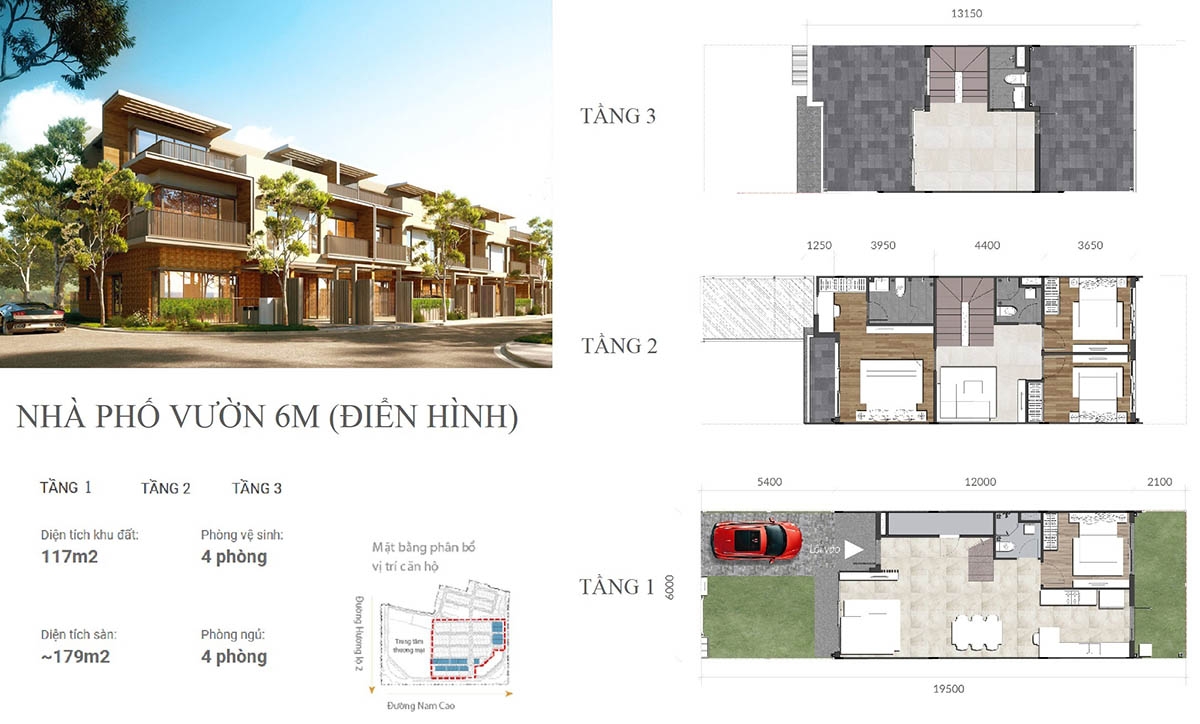 Nhà phố Izumi City, Biệt thự Izumi City & Căn hộ Izumi City