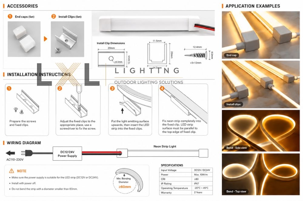 Đèn LED Neon Silicone