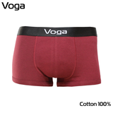 Quần lót nam kiểu boxer ống ngắn Voga vải cotton thoáng mát, hút ẩm, khử mùi