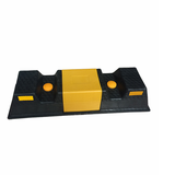 Chặn Lùi Xe 001 Nhựa PP Đen Vàng – Kích Thước 500 x 150 x 100 mm
