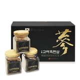 Hắc Sâm Thái Lát Daedong Korean Black Ginseng hộp 3 lọ x 75g