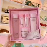 Bộ dưỡng ẩm trắng da 3W CLINIC FLOWER EFFECT EXTRA MOISTURIZING - set 3w clinic flower