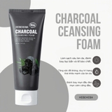 Sữa Rửa Mặt Hebeheba Real Charcoal 120ml
