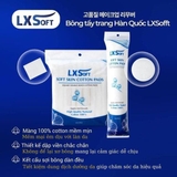 Bông Tẩy Trang LXSoft Soft Skin Cotton Pads
