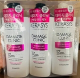 Bộ Dầu Gội Xả Kerasys Damage Clinic Hồng 600ml* 2 gội + 1 xả