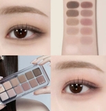 Bảng Phấn Mắt CLIO Air Pro Eye Palette 03 Mute Library – 12 Ô Màu Hồng Pastel Sang Trọng