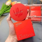 Phấn Nước Kiềm Dầu MISSHA Velvet Finish Cushion hộp đỏ