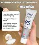 Kem Đánh Răng Median Dental IQ 93% Màu Trắng