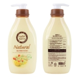 Sữa tắm hương trái cây Happy Bath Natural Real Moisture - 900g