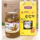 SÂM NGÂM MẬT ONG LỌ THUỶ TINH- 580g