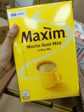 Cà Phê Hoà Tan Maxim Gold Mild (hộp 12g* 100 gói)