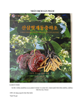 Nước Bổ Gan Giải Rượu Sâm Núi - Đông Trùng Hạ Thảo K-BEST (70ml*30 gói)
