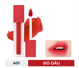 Son Kem Lì Black Rouge Air Fit Velvet Tint A01 Strawberry Red - Đỏ Dâu