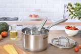 Bộ Nồi Chảo Inox Cao Cấp Gume GMP PS-2201 Hàn Quốc (5 món)
