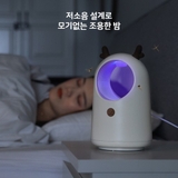 Đèn Bắt Muỗi Thông Minh Bằng Tia UV Moody Buzz (con thỏ hồng)
