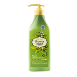 Sữa tắm chiết xuất Ô liu & Trà Xanh-Shower Mate Fresh Olive & Green Tea 550ml