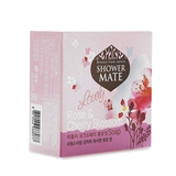 Xà Bông tắm Showermate Rose& Cherry soap ( Tinh chất hoa hồng và Cherry)