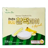 Bánh dẻo Banana Charlteok Pie Queen Bin Hàn Quốc 310g