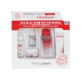 Bộ 5 Sản Phẩm Dưỡng Trắng Da Angels Liquid 7 Day Whitening Program Glutathione Special Kit
