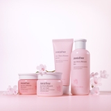 Bộ Dưỡng Dưỡng Ẩm Và Nâng Tông Da Sáng Innisfree Jeju Cherry Blossom Set (4 Sản Phẩm)