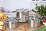 Bộ Nồi Chảo Inox Cao Cấp Gume GMP PS-2201 Hàn Quốc (5 món)