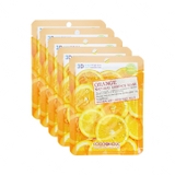 Mặt Nạ 3D Cam Orange Natural Essence Mask Foodaholic (Bịch)
