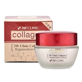 Kem Dưỡng Trắng Da Tinh Chất Collagen 3W Clinic Collagen Màu Đỏ